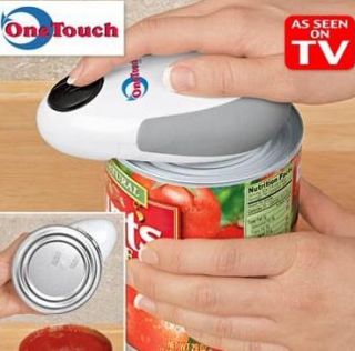 One Touch Can Opener Cordless Electric No Hands Kitchen Automatic as 