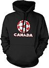 Canada Soccer Ball Sweatshirts Hoodie Canadian Olympic Game Soccer 