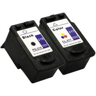 2pk Canon PG 210 CL 211 Ink Cartridge for PIXMA MP240 MP250 MP490 