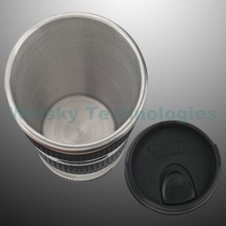 Canon Lens Mug Cup 70 200mm 1:1 Thermal Stainless Coffee Water Milk 