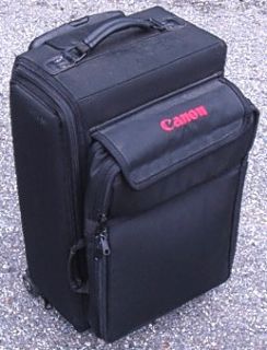 canon rolling suitcase profess ional camera case condition excellent+