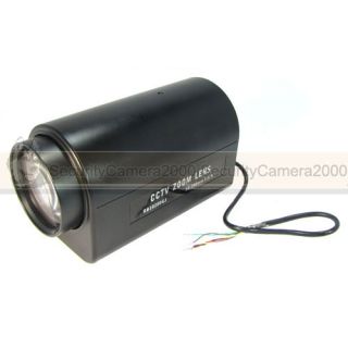  Range Motorized Zoom 10 200mm CCTV Security Camera CS mount Lens 