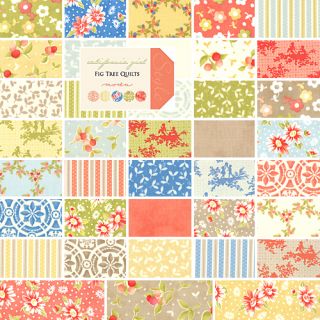 Fig Tree Quilts California Girl 5 Charm Pack Fabric Quilting Squares 
