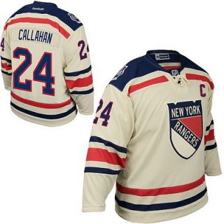RYAN CALLAHAN   New York Rangers  Official 2012 Winter Classic Jersey 