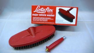 Listaflex Car Wash Brush Soft Horse Hair Bristles Professional New 