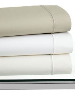 CALVIN KLEIN Home Studio Bedding Cotton Percale QUEEN Fitted Sheet 