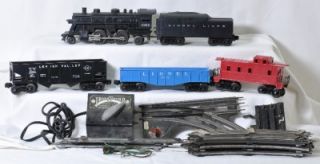 Lionel 1060 Loco and Tender 6042 6076 Caboose Track