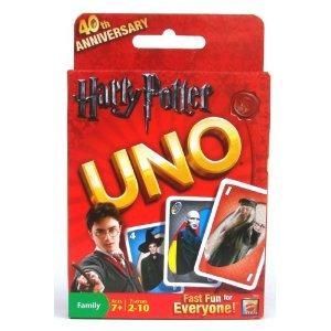 New Mattel Uno Card Game Harry Potter Version Edition