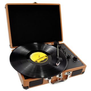 Pyle Home PVTT2U Retro Belt Drive Turntable with USB to PC Connection 