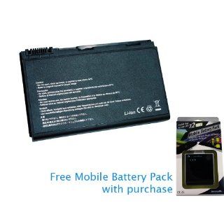 Acer Extensa EX5220 Laptop Battery 49Wh, 4400mAh with free 