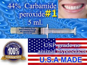   Strength 44 Carbamide Peroxide 5ml Teeth Whitening Gel Refil