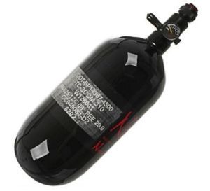 Ninja Carbon Fiber Air Tank w Ultralite Reg 90 4500