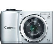 Canon PowerShot A810 Silver 16MP Digital Camera w 5x Optical Zoom Lens 