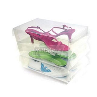 clear plastic shoe box boot boxes shoebox storage