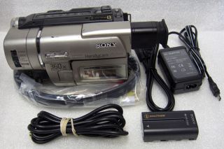 Sony CCD TRV87 Hi8 8mm Camcorder Video Recorder Player 60 Days 