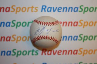 Carl Yastrzemski Signed Baseball Boston Red Sox Triple Crown Winner 