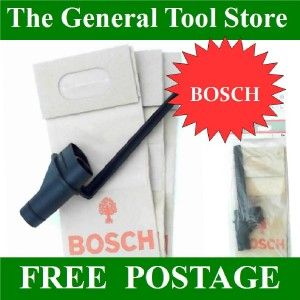 Bosch PSS 23 28 GSS 16 23 PSF 22 GUF 4 22 Pack of 3 Dust Bags Support 