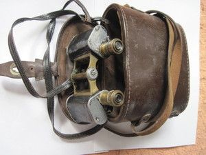 Vintage Carl Zeiss 1800s Feldstecher 8 Leather Case