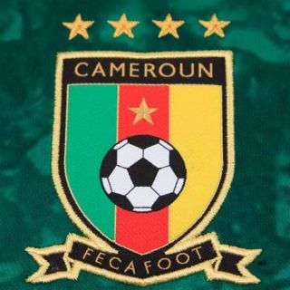 Cameroon Green Home National Team Jersey Mens M Medium New Soccer 