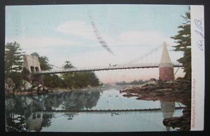 Newburyport MA Bridge Postcard Cape Neddick Me Doane
