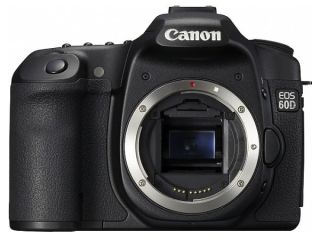 Canon EOS 60D 18.0 MP Digital SLR Camera   Black (Body Only)