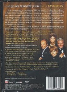 Carol Burnett Show Favorites Limited Edition Collector Set 7 DVDs 18 