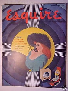Esquire Magazine November 1950 Al Moore Carol Channing