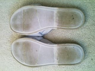 Very Well Used Ladies Soft House Slippers Size 7 8