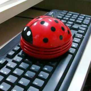 Mini Ladybug Handheld Vacuum Cleaner Desktop Car New Ad 01 Red