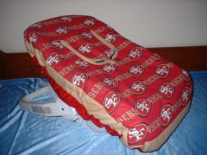 Baby Car Seat Carrier Cover w San Francisco 49ers New