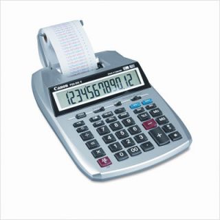 P23 DHV2 Desktop Calculator 12 Digit LCD Two Color Printing Purple Red 