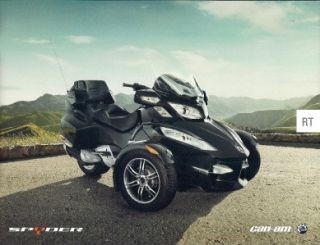 2011 Canam Spyder RT RS 3 Wheel 32 Page Sales Catalog