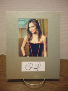 Candace Bailey Autograph Attack of The Show Display Signed Signature 