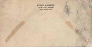Cantor (1892 1964), born January 31, 1892, New York City; died 
