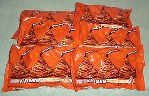 Bags 10 Oz Hersheys Kisses Pumpkin Spice Limited Edition Exp 5 13 