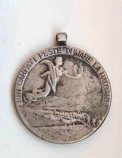 1913 Balkan War Romania King Caroll Military Medal
