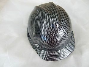 Carbon Fiber Custom Hard Hat with Ratchet Suspension