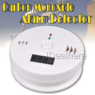   CO Carbon Monoxide Poisoning Gas Sensor Sound 85dB Alarm Detector
