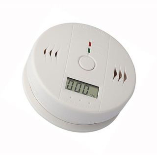 CO Carbon Monoxide Poisoning Smoke Gas Sensor Warning Alarm Detector 