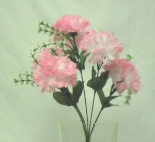 carnation flower bush color pink you get 12 bunches of carnation 
