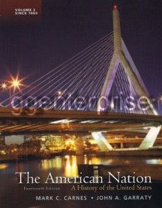   of The United States 14th Edition Carnes 14E 2012 0205790437