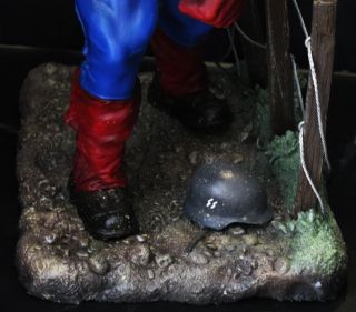Captain America 1 5 Scale Statue Comiquette NT Sideshow Bowen or 