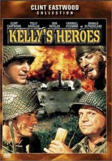 KELLYS HEROES Clint Eastwood WWII Action DVD
