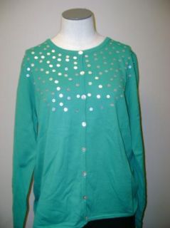 Perfect by Carson Kressley Cardigan with Sequins