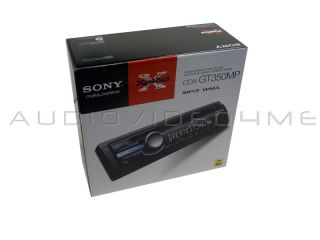 SONY CDX GT350MP CD/ PLAYER CAR STEREO + AUX +REMOTE