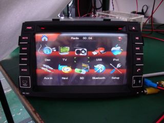 Car DVD Player GPS Navigation for Kia Sorento 2010 2012 Touch 