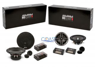 MB QUART ONX216 + PVL216 CAR SPEAKERS SYSTEM PACKAGE SOLUTION