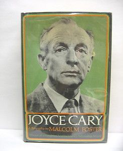 Joyce Cary A Biography 1968 Hardcover Malcolm Foster