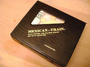 MEXICAN TRAIN DOMINOES SET OF 91 BRAND NEW Dominos Professional 1993 