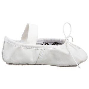 Capezio 205 Daisy Ballet Dance Shoe Leather Toddler Child Adult White 